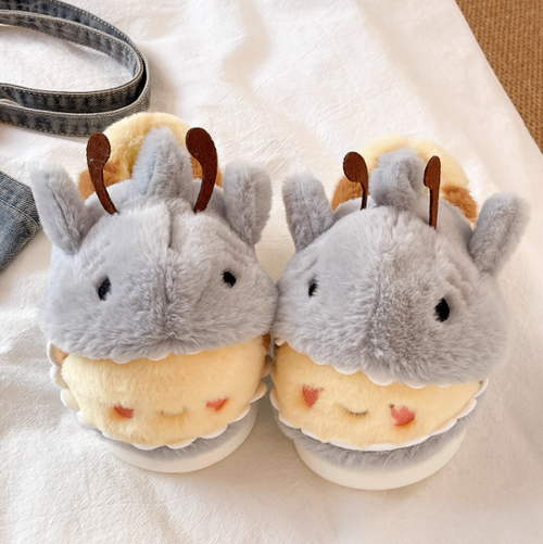 Chompy Friends Plush Slippers