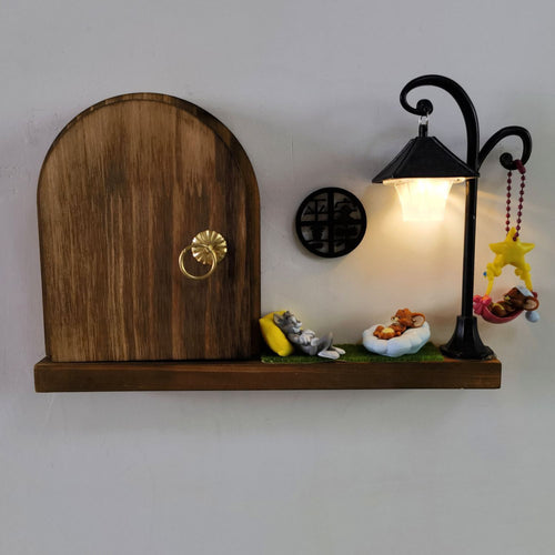 The Cozy Mini Door Fridge Magnet + Wall Decor