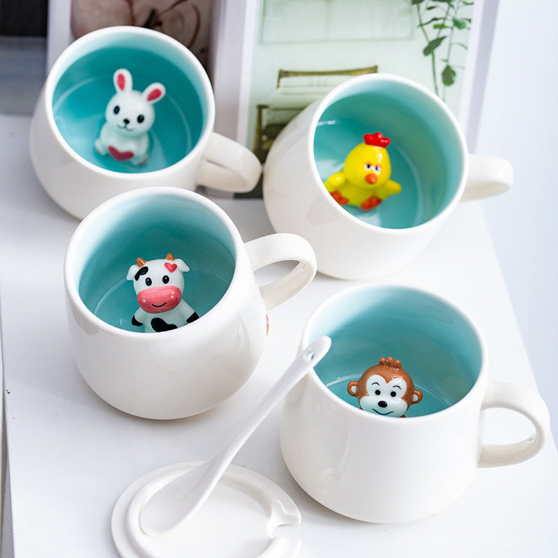 3D Animal Mugs