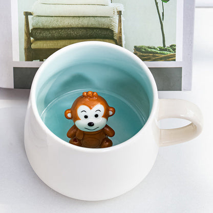 3D Animal Mugs