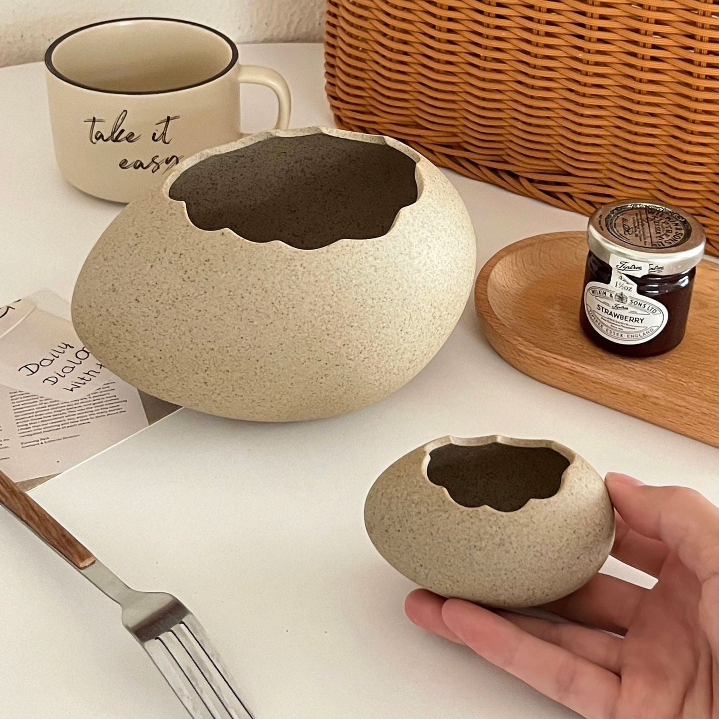 Egg Shell Bowls
