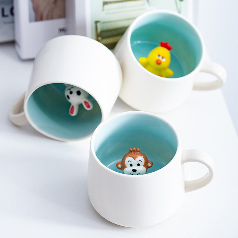 3D Animal Mugs